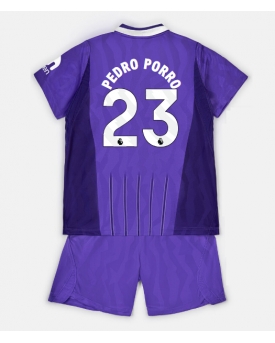 Tottenham Hotspur Pedro Porro #23 Maglia Gara Terza Repliche 2026-27 Bambino Maniche Corte Tottenham Hotspur Pedro Porro #23 Maglia Gara Terza Repliche 2026-27 Bambino Maniche Corte